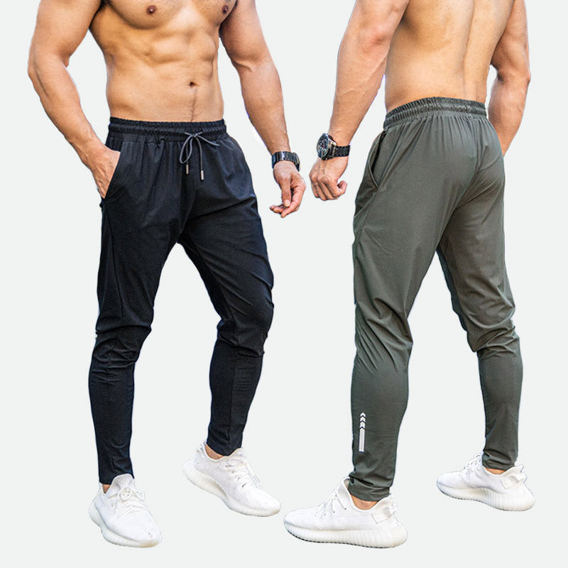 Mens Sport Slim Fit Pants Joggers Sweatpants Men Clothes Casual Streetwear Track Running Trousers for Fitness workout
