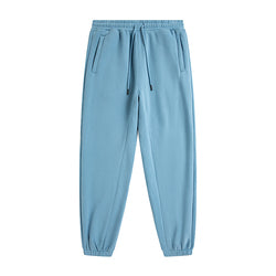 High Quality Autumn Winter Mens Jogging Pants Baggy Bottoms Customized Plus Fleece Cotton Sweatpants