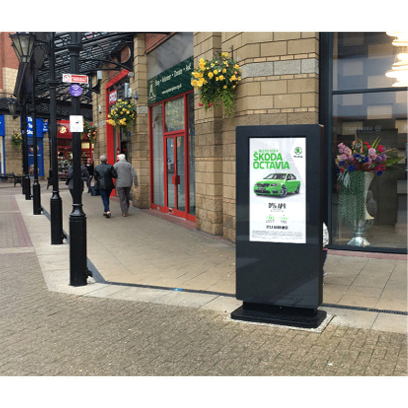 Outdoor Capacitive Advertising Tft Display Kiosk Waterproof Lcd Signage High Brightness Digital Display