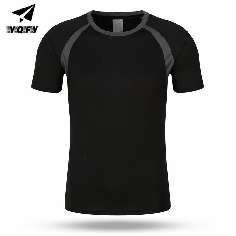 wholesales t shirt gym men t shirt running quick dry custom logo
