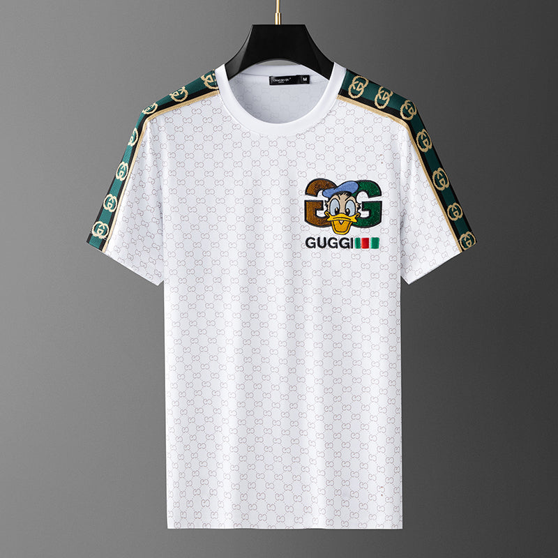 casual new Summer shirt men's short-sleeved T shirt cotton men T shirt