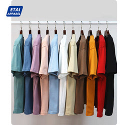 240g 280g dropped shoulder cool tees custom quality streetwear men oversized tshirt best heavyweight cotton men's t shirt