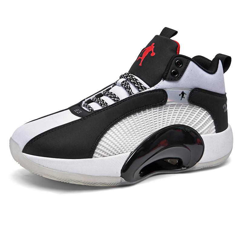 new designs brand logo customized high quality composite sole professional pu men sneakers air sport basketball shoes