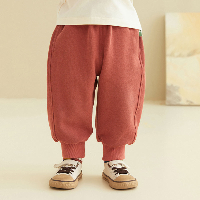 Wholesale New Design Children'S Baby Legging Kids Casual Pants High Quality French Terry Sweatpants