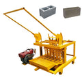 egg layer small manual diesel interlocking hollow concrete cement block laying machine price for paver brick making machine