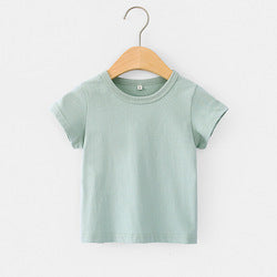 Cotton Comfort: Blank Plain Children's T-shirts for Every Occasion