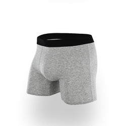 Custom Logo Cotton Men Underwear Plus Size  Breathable Boxer Briefs