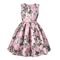 Stilnyashka 13295-15 flower princess dress for girl,girls dresses for summer,flower girls' dresses kids clothing wholesale