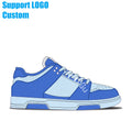 Custom Logo shoes Logo Design Men Casual Shoes Fashion Sneakers Walking Sport Running Shoes