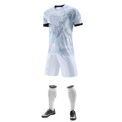 2022-23 Customized Soccer Jersey Sets Quick Dry Practice Soccer Wear For Men's Football Uniform