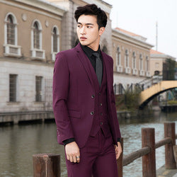 2023 Slim Fit 3 Pieces sacos de vestir para hombre Trajes y esmoquin Para Hombres formal Men Suits