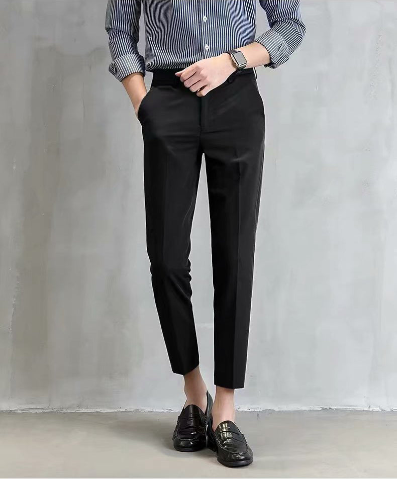 high stretch mens classic pants  Men Custom Slim Fit Suit Pants Dress Pants