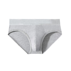 Customized men's briefs elastic polyester milk silk sexy men's briefs low waist large underwear