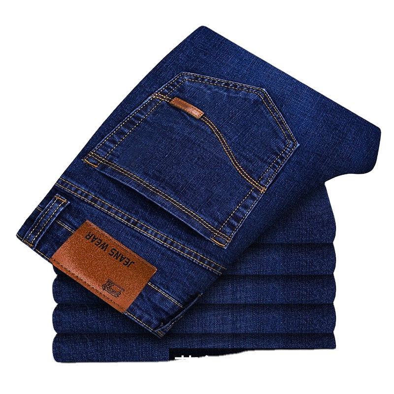 Ready to ship denim jeans for men slim fit pants skinny men's jeans pants man