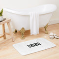 Kith Black BOGO Bath Mat Floor Modern Bathroom Accessories