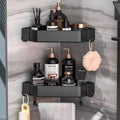 No Punching Bathroom Toiletries Rack Storage Rack Multi-Layer Organizer Bathroom Support  Accessories  Shelf