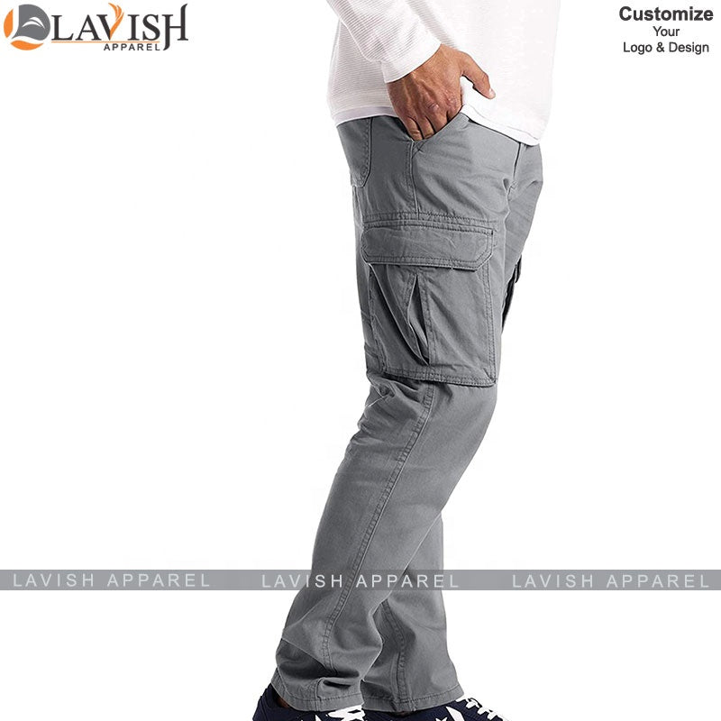 Men's Cargo Pants Multi-Pocket Harajuku Male Tactical Overalls Hip Hop Casual Male Joggers Trousers Streetwear Harem Pant Man