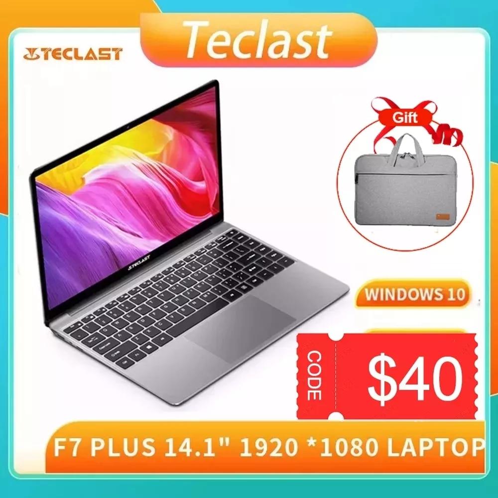 teclast f7 plus 14 1laptop 8gb ram 256gb ssd windows10 1920 1080 intel celeron n4100 wifi backlit keyboard ultra thin notebook laptops