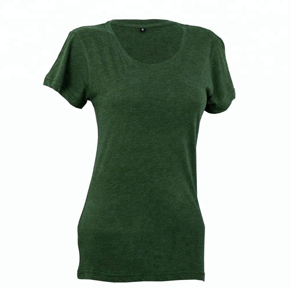 Classic Comfort: 100% Cotton Short Sleeve Women's Plain T-Shirts