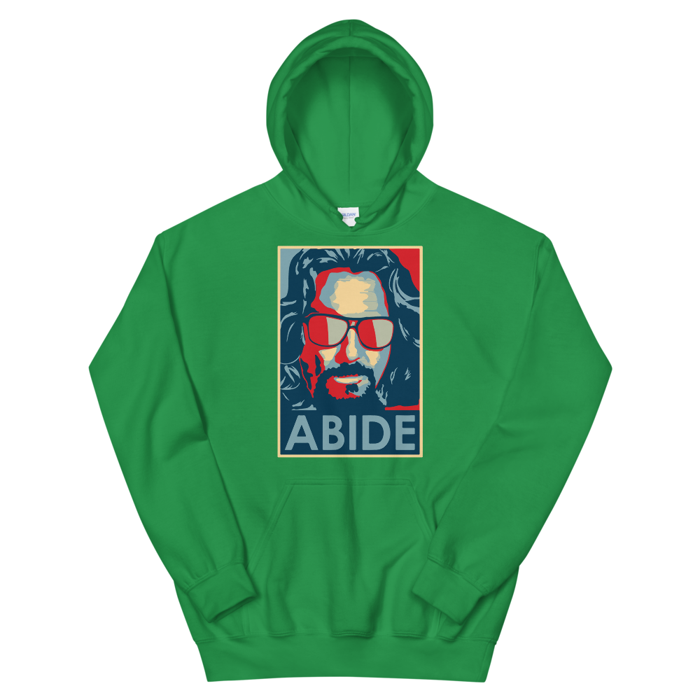 big lebowski abide hope style artwork unisex hoodie