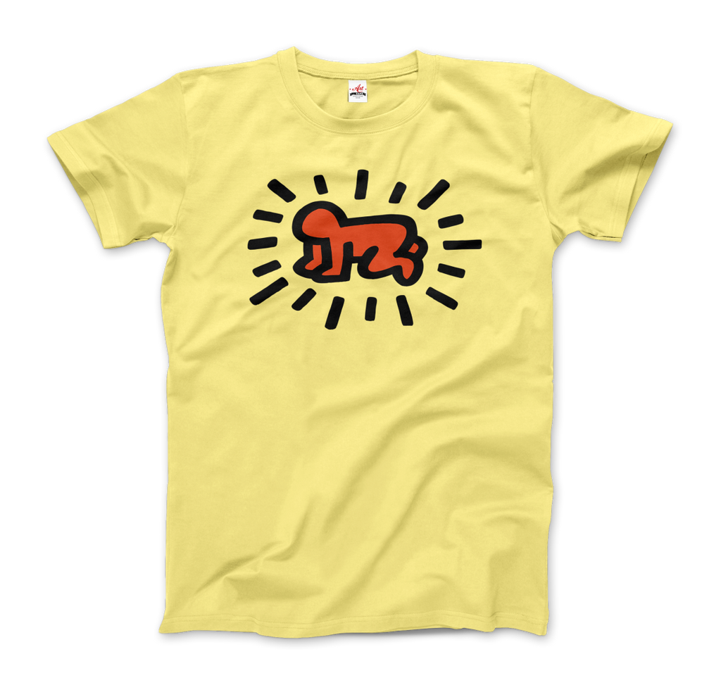 keith haring heart of men icon series street art t shirt