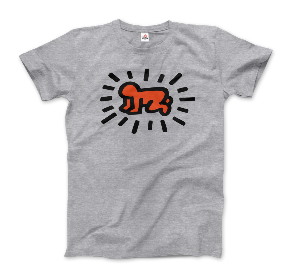 keith haring radiant baby icon 1990 street art t shirt