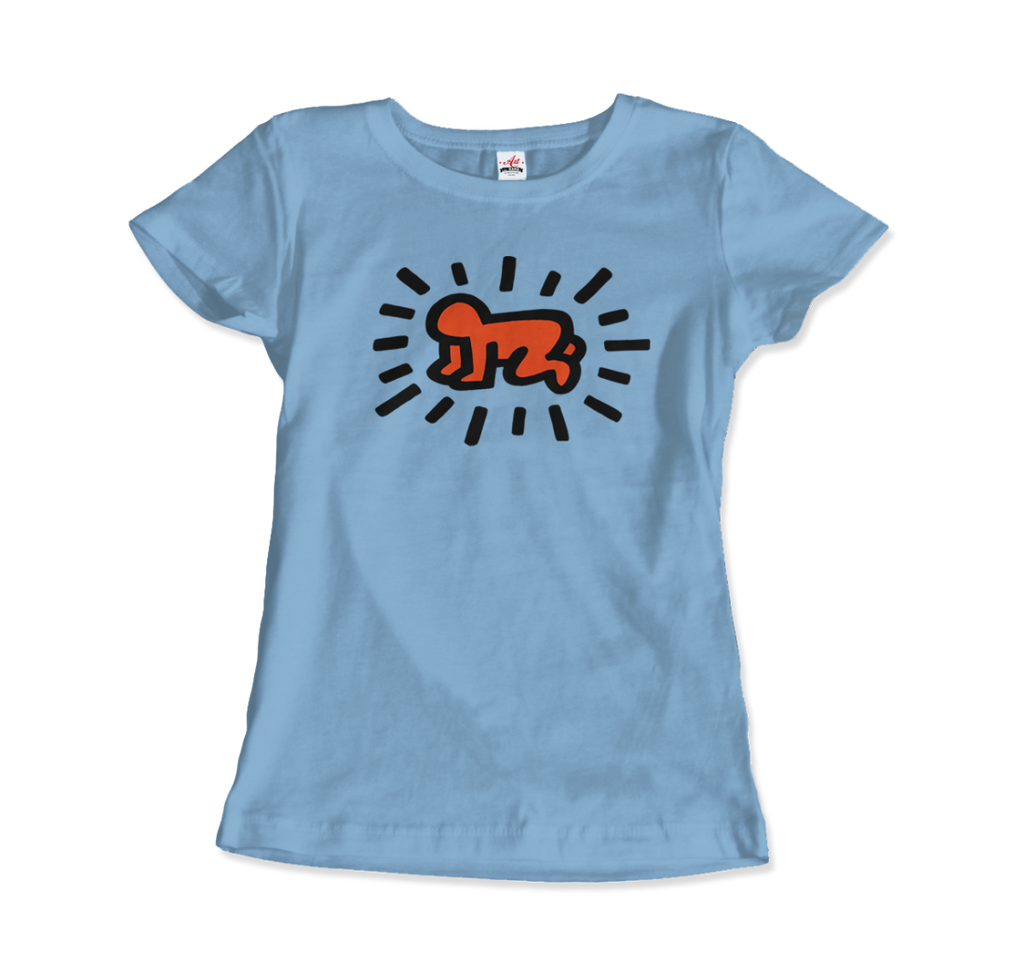 keith haring heart of men icon series street art t shirt