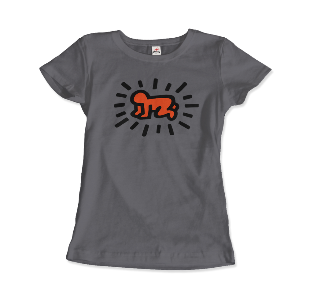 keith haring radiant baby icon 1990 street art t shirt