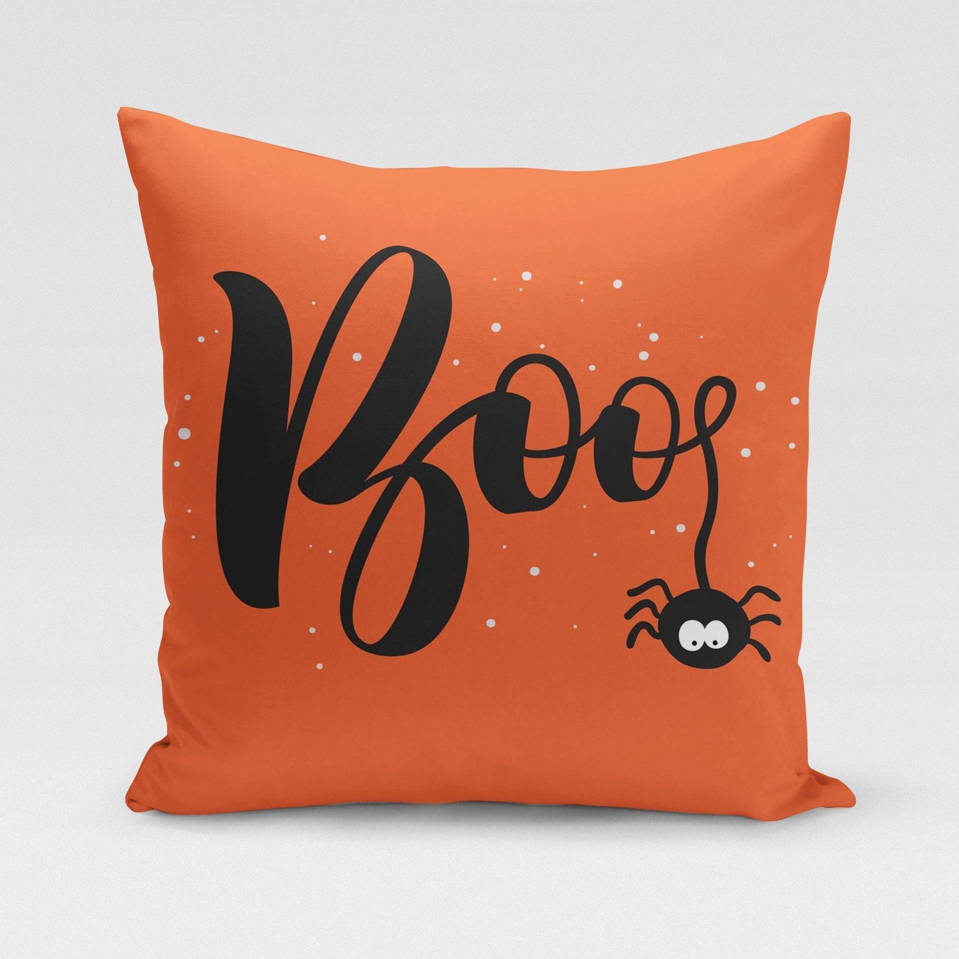 copy of boo fancy pillow cover