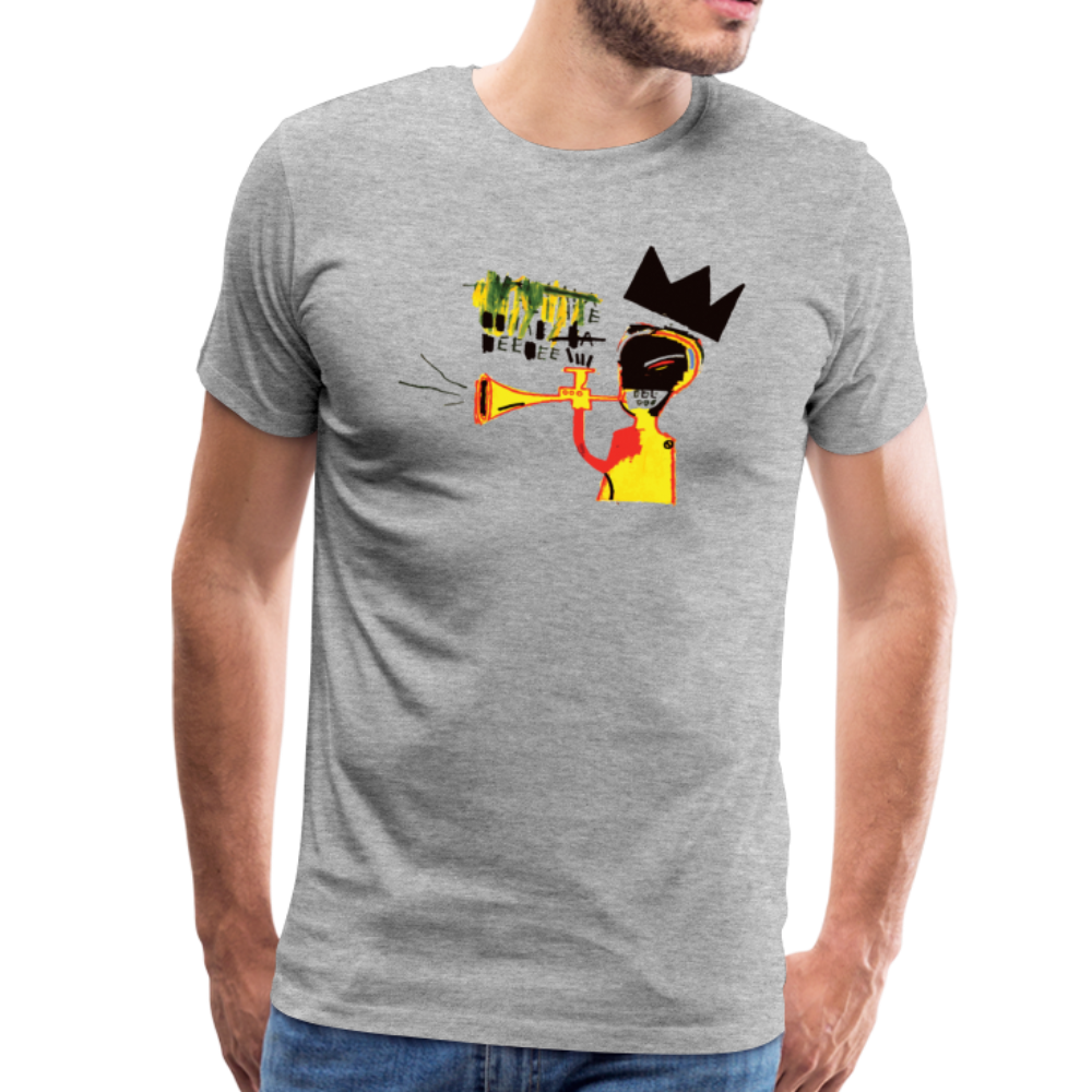 jean michel basquiat trumpet 1984 artwork t shirt art o rama