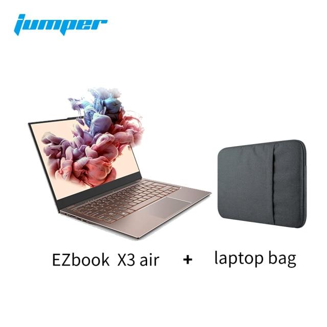 new jumper ezbook x3 air notebook 8gb 128gb 13 3 inch 1920 1080 ips screen intel n4100 ultra slim laptop windows 10 laptops