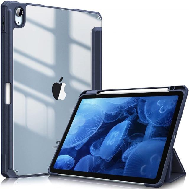 ipad case for 2021 mini 6 pro 11 9th generation case 10 2 2018 9 7 5 6th air 2 3 4 10 5 10 9 pu silicon transparent cover funda tablets e books case