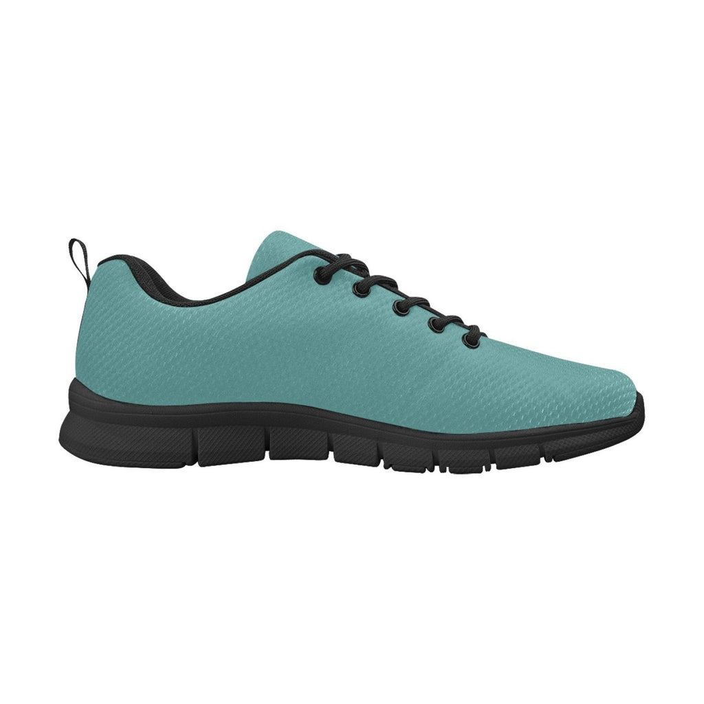 teal green black bottom womens canvas running shoes